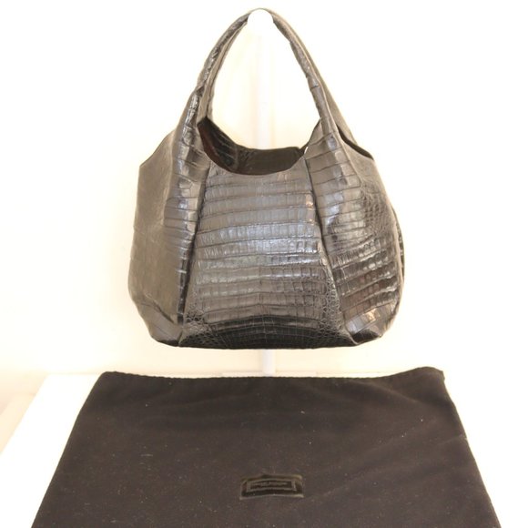 Nancy Gonzalez Handbags - Nancy Gonzalez Crocodile Hobo Handbag  Shoulder Bag